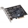 Allegro Pro USB 3.1 PCIe Card (4 10Gb charging ports)
